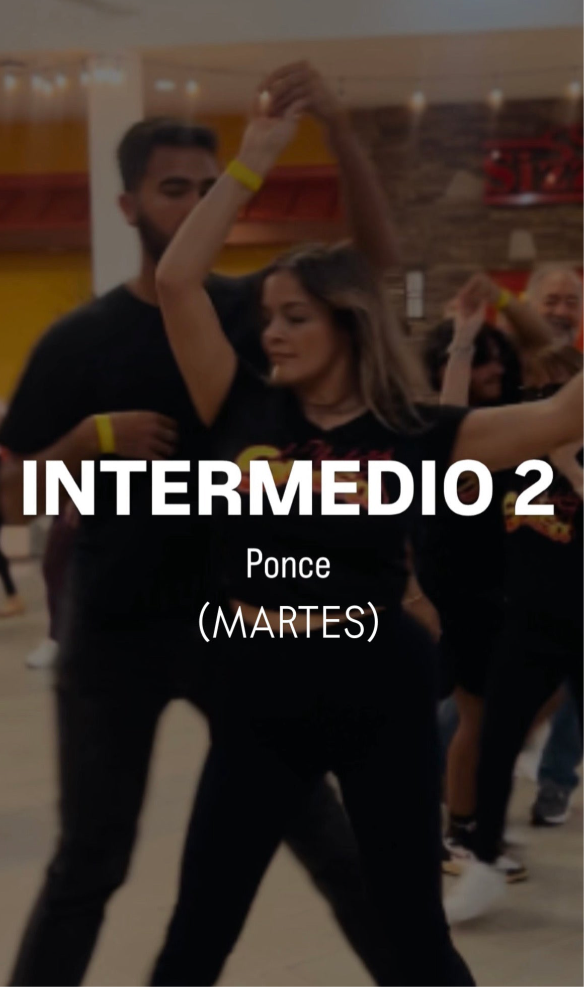 Clase Nivel Intermedio 2 - Nuevas matrículas que comienzan en julio (MARTES)