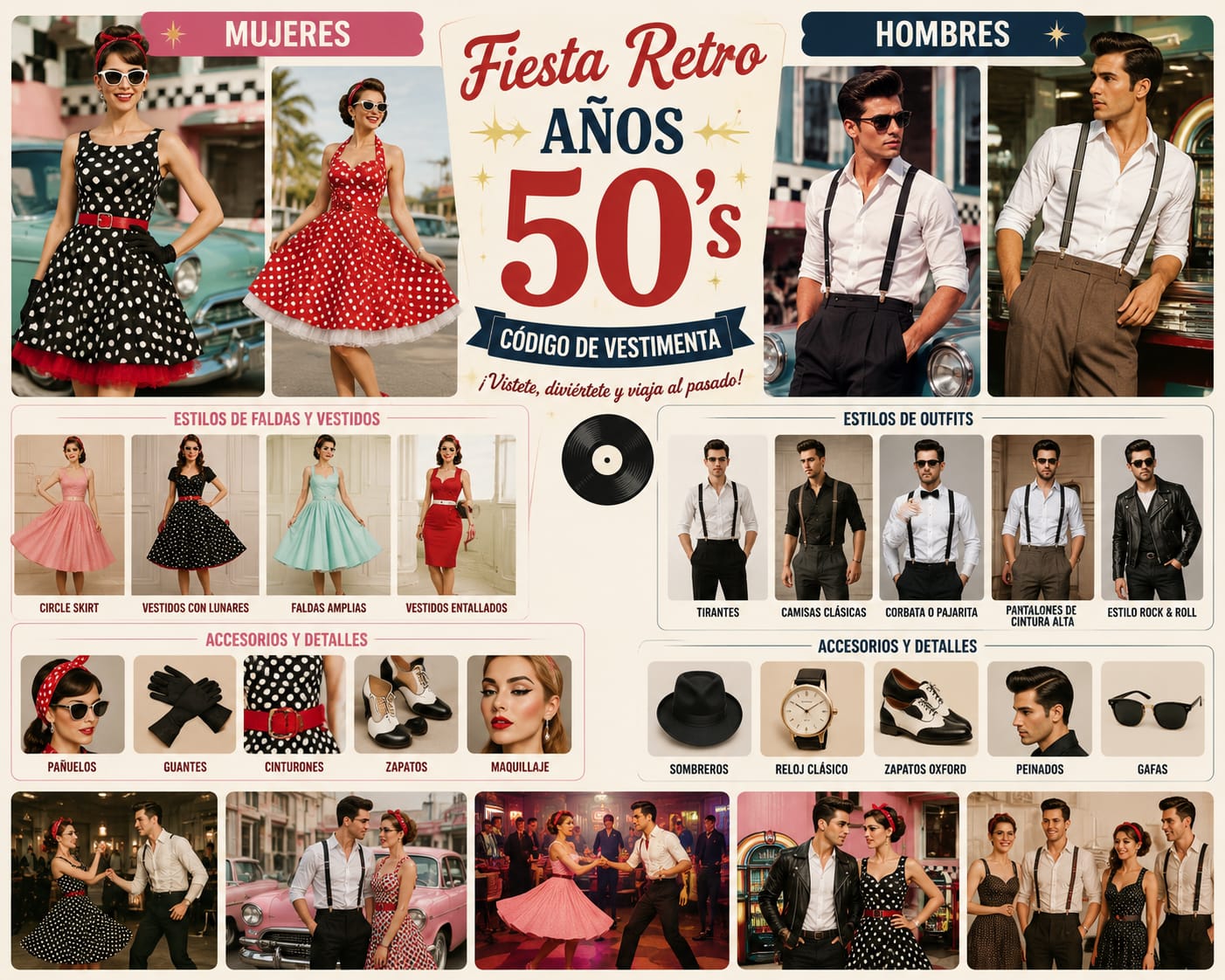 🎓 Vintage Night – Graduación Club Salsa